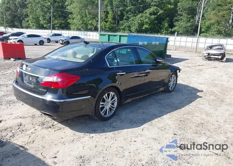 2013 Hyundai Genesis 3.8 из США, поврежденный, VIN KMHGC4DD9DU253774